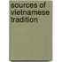 Sources of Vietnamese Tradition