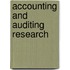 Accounting and Auditing Research