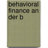 Behavioral Finance an der B by Florian Bosch