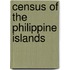Census Of The Philippine Islands