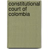 Constitutional Court of Colombia door Ronald Cohn