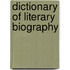 Dictionary Of Literary Biography