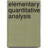 Elementary Quantitative Analysis by Edgar Fahs Smith