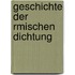 Geschichte Der Rmischen Dichtung