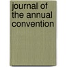 Journal of the Annual Convention door Convention