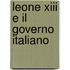 Leone Xiii E Il Governo Italiano