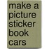 Make a Picture Sticker Book Cars