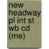 New Headway Pl Int St Wb Cd (Me)