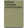 Political Campaign Communication by Robert V. Friedenberg