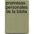 Promesas Personales de la Biblia