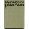 Psychologische Studien, Volume 2 door Wilhelm Max Wundt