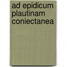 Ad Epidicum Plautinam Coniectanea door Theodor Hasper