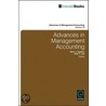 Advances In Management Accounting door Marc J. Epstein