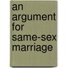 An Argument for Same-sex Marriage door Emily R. Gill