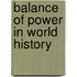 Balance of Power in World History