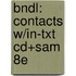 Bndl: Contacts W/In-Txt Cd+Sam 8E
