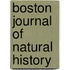 Boston Journal Of Natural History
