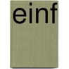 Einf by Gerhard Mussel