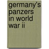 Germany's Panzers In World War Ii by Thomas L. Jentz