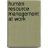 Human Resource Management At Work