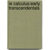 Ie Calculus:Early Transcendentals by Terry Tan