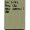 Im,Family Financial Management 8E door South-Western