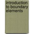 Introduction to Boundary Elements
