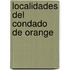 Localidades del Condado de Orange