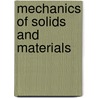 Mechanics of Solids and Materials door Vlado Lubarda