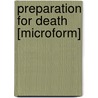 Preparation For Death [Microform] door Bishop of St Agatha Alfonso