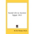 Social Life in Ancient Egypt 1923