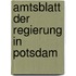 Amtsblatt Der Regierung In Potsdam