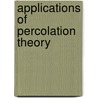 Applications of Percolation Theory door M. Sahini