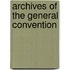 Archives Of The General Convention