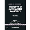 Handbook Of Mathematical Economics by M.D. Intriligator