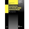 Handbook on Knowledge Management 1 door Clyde W. Holsapple