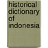 Historical Dictionary Of Indonesia