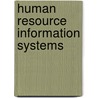 Human Resource Information Systems door Michael Kavanagh