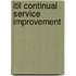 Itil Continual Service Improvement