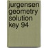 Jurgensen Geometry Solution Key 94