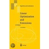 Linear Optimization and Extensions door Manfred W. Padberg