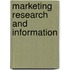 Marketing Research and Information
