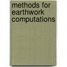 Methods for Earthwork Computations door Crockett