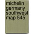 Michelin Germany Southwest Map 545