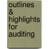 Outlines & Highlights For Auditing