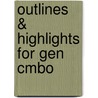 Outlines & Highlights For Gen Cmbo door Cram101 Textbook Reviews
