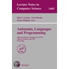 Automata, Languages And Programming door K. Larsen