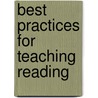 Best Practices for Teaching Reading by Dr Randi Stone