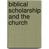 Biblical Scholarship and the Church door Patrick Preston