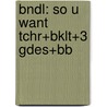 Bndl: So U Want Tchr+Bklt+3 Gdes+Bb door Koch